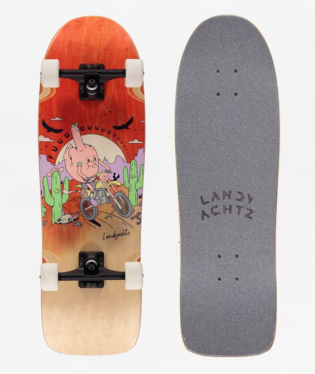 Landyachtz Ditch Life Moto Fun 31" Cruiser Skateboard Complete